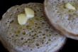 buttered crumpets