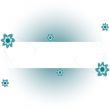 Floral background with a frame for a text.