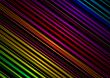 rainbow stripe metal diagonal