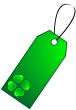 Gift tag Clover