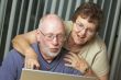 Senior Adults on Laptop Computer