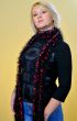 Blond Woman with a Colorful Scarf