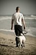 Man and His Faithful Dog