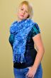 Blond Woman with a Blue Scarf
