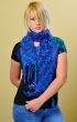 Blond Woman with a Blue Scarf