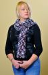 Blond Woman with Mottled Scarf