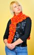 Blond Woman with Orange Scarf