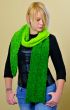 Blond Woman with Green Scarf