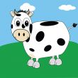 Cartoon cow 2