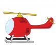 Cartoon helicopter