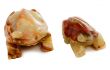 Two stony statuette of frog