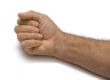 male hand