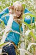 Atractive cornfield girl