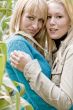 2 sisters in a cornfield