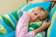Paris Hilton look-a-like feeling sleepy