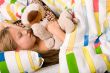 Child in a deep sleep