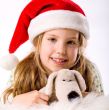 Christmas portrait with the dog