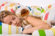 Cute sleeping child