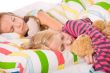 Cute sleeping children