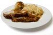 Roast port with pickled cabbage and dumpling