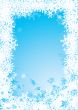 snowflake fall cold