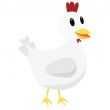 Cartoon chicken