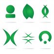 Abstract logo components