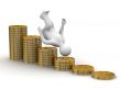 Financial crisis. Isolated 3D image