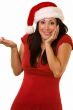 Cute lady santa