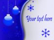 Blue background