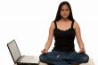 Relaxing on a desk