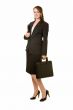 Full body of business woman