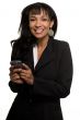 Happy business woman