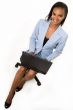 Business woman on laptop