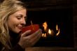 Soup or coffee by the fire