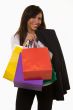 Business woman shopping