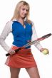 Blond tennis player