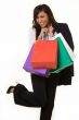 Business woman shopping