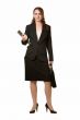 Full body of business woman
