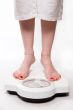 Feet on scale