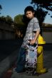 Young skate boarder