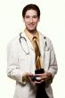 Young man doctor