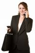 Business woman on the phone