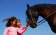 twins and horse