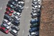 Benidorm. A parking near hotel