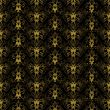 floral gothic black and black