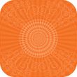 Abstract background with flower curls.