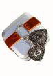 metal gift box with decorative heart