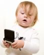 Baby texting