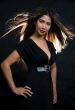 Long hair brunette woman